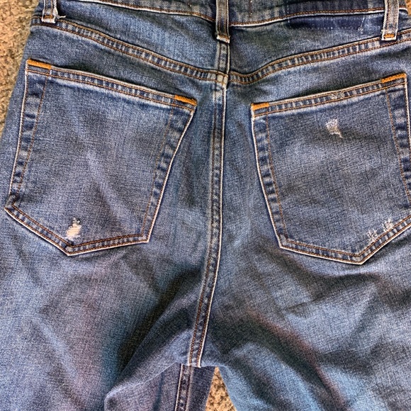 Abercrombie & Fitch Ankle Straight Ultra High Rise Jeans - Picture 2 of 4